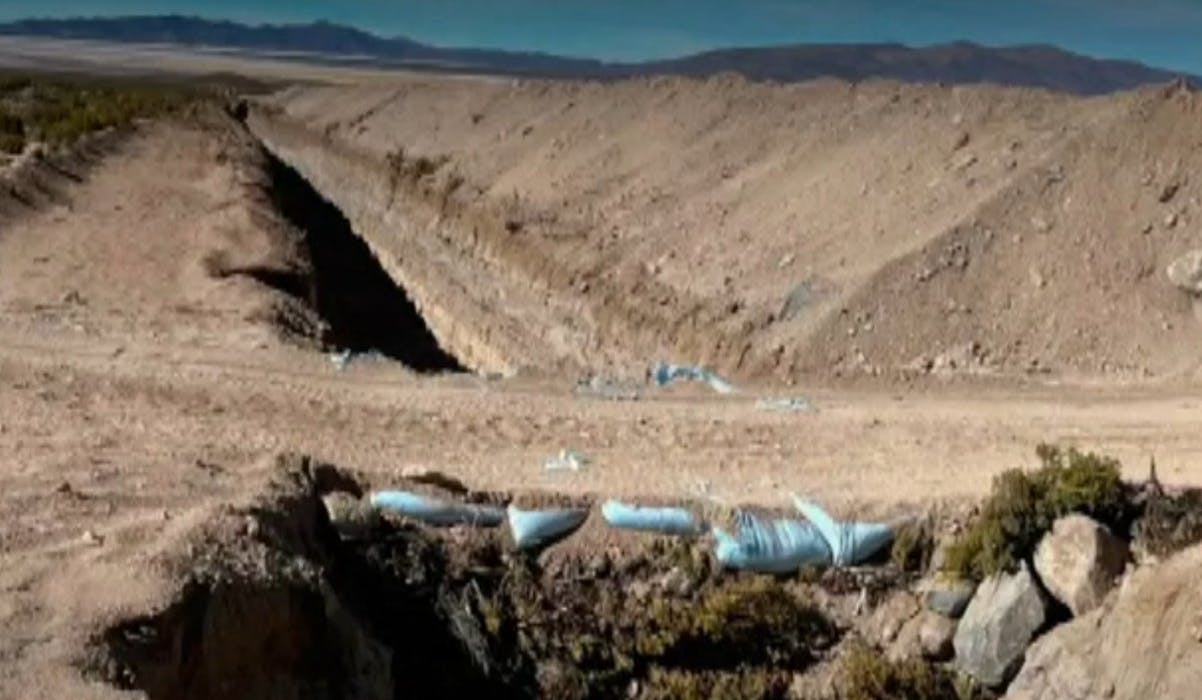 Construyen puente en plena zanja fronteriza de Colchane 