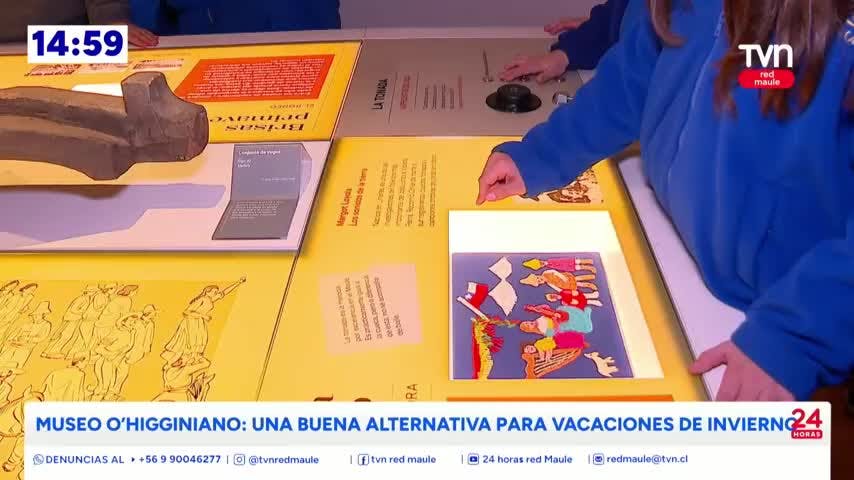 El Museo O'Higginiano se transforma en una buena alternativa de visitar en vacaciones de invierno