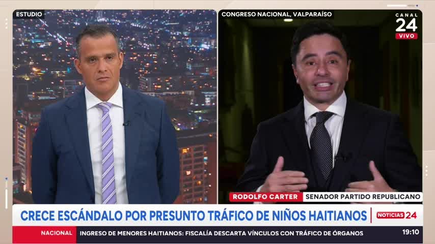 Senador Cartes y caso de niños haitianos: “El problema es que el Estado trata a los chilenos y extranjeros solo como número”