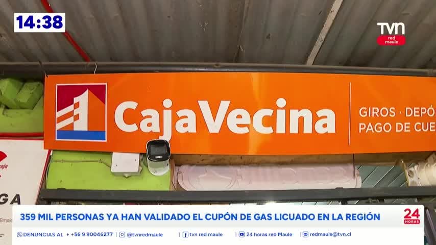 Cupón de gas licuado en la región ha sido validado 359 mil personas 