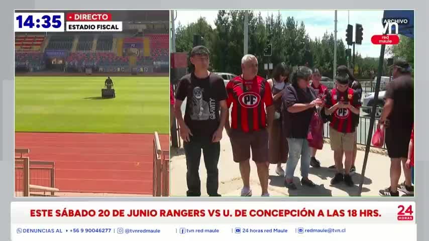 Rangers recibe a Universidad de Concepción por Copa Chile en Talca
