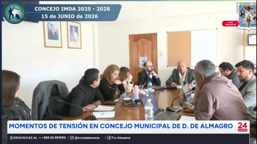 Momentos de tensión en Concejo Municipal de D. de Almagro