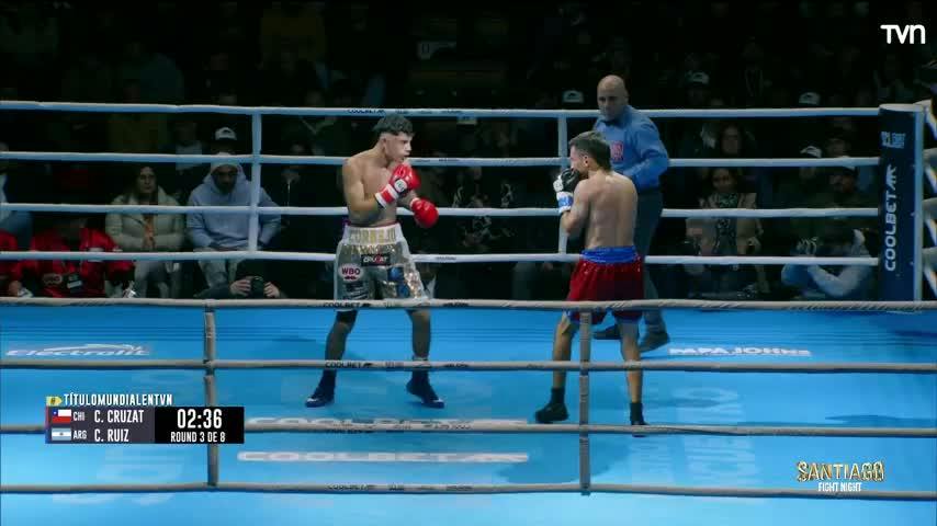 Así fue el impresionante KO de Carlos "The Prince" Cruzat