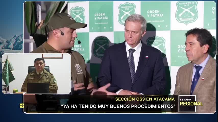 #EstadoRegional: Coronel Robinson Villarroel, Prefecto de Atacama