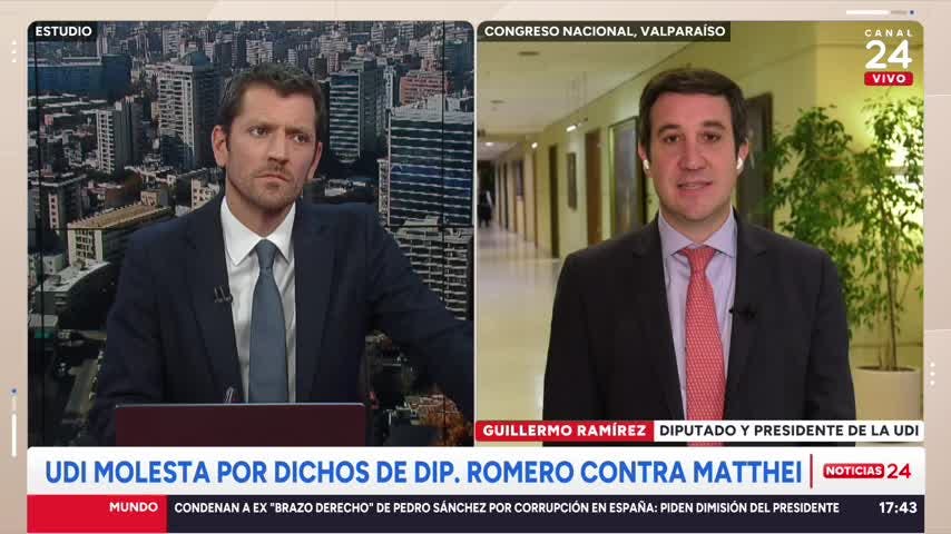 Presidente de la UDI y dichos de diputado Romero: “Parece una fijación con algunos liderazgos"