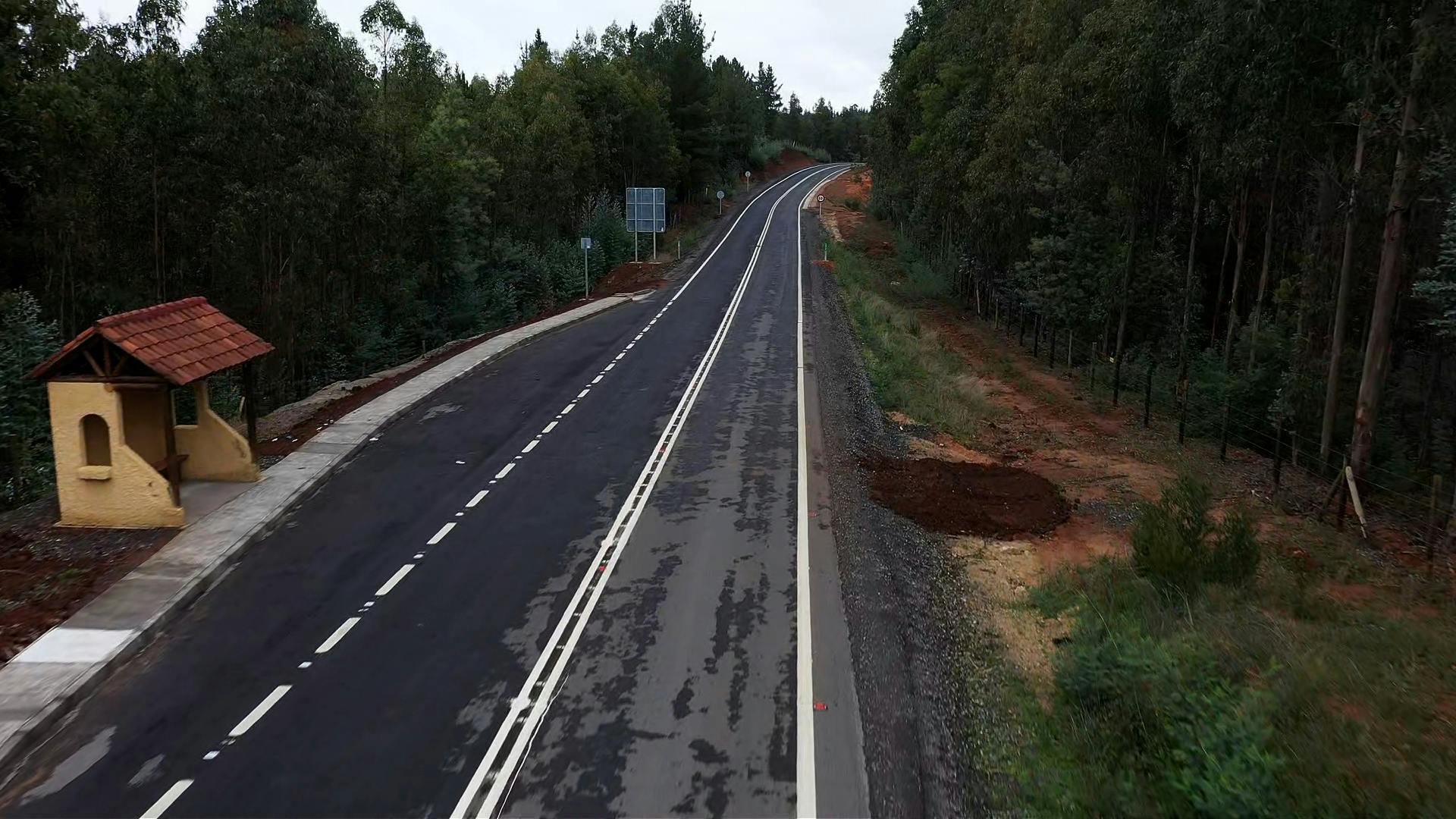 Habilitan renovada ruta entre Rere y Yumbel