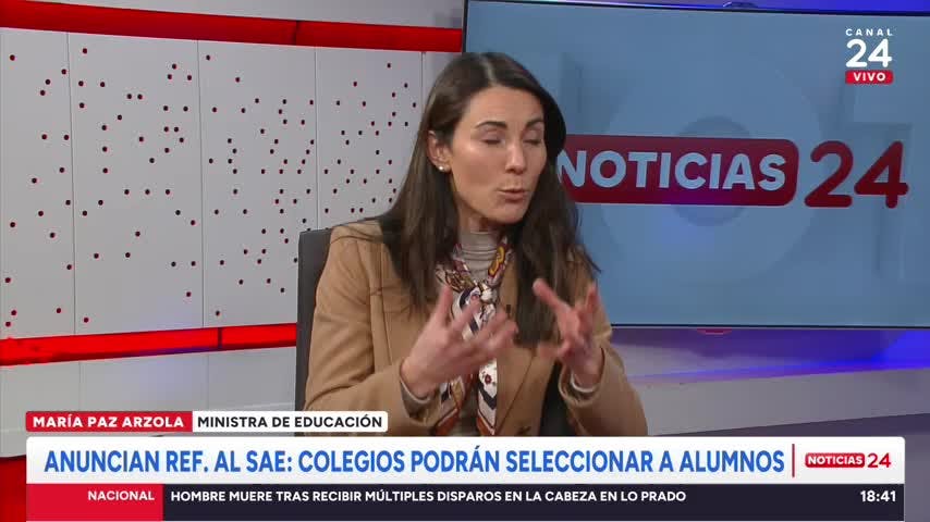 Ministra Arzola y proyecto que modifica el SAE: “Para aquellos a los cuales el azar no les hace sentido queremos crear esta posibilidad”