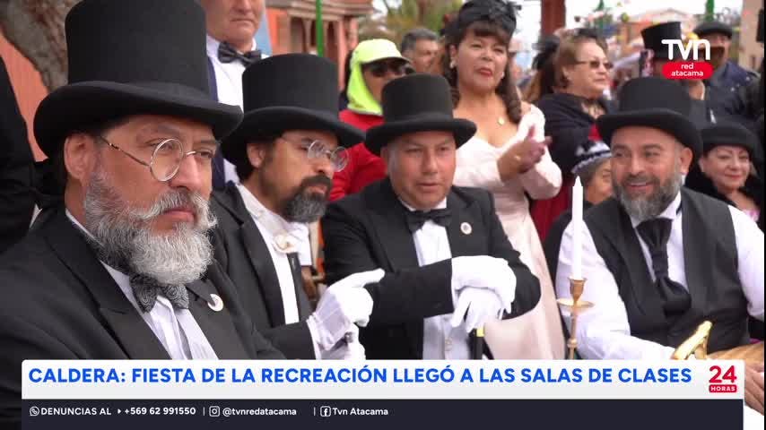 Caldera: Fiesta de la Recreación llegó hasta las salas de clases