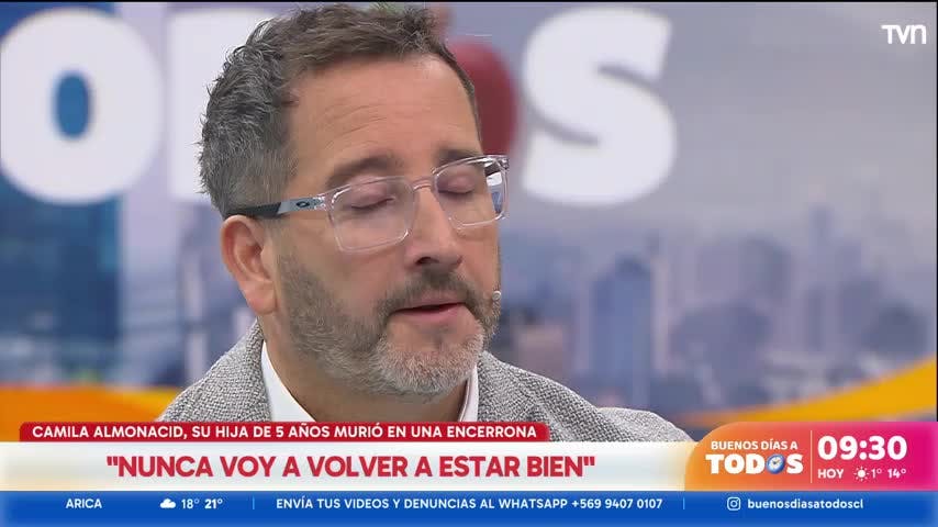 Eduardo Fuentes se quiebra con madre de Tamara: “Se nos juzga por lo que hacemos y no hacemos”
