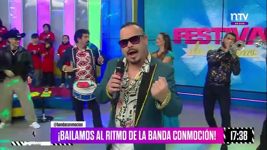 ¡Banda Conmoción prende la jornada en Efecto N!