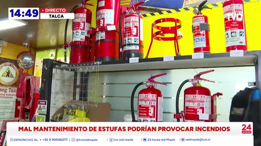 Mal mantenimiento de estufas y chimeneas podrían provocar incendios 