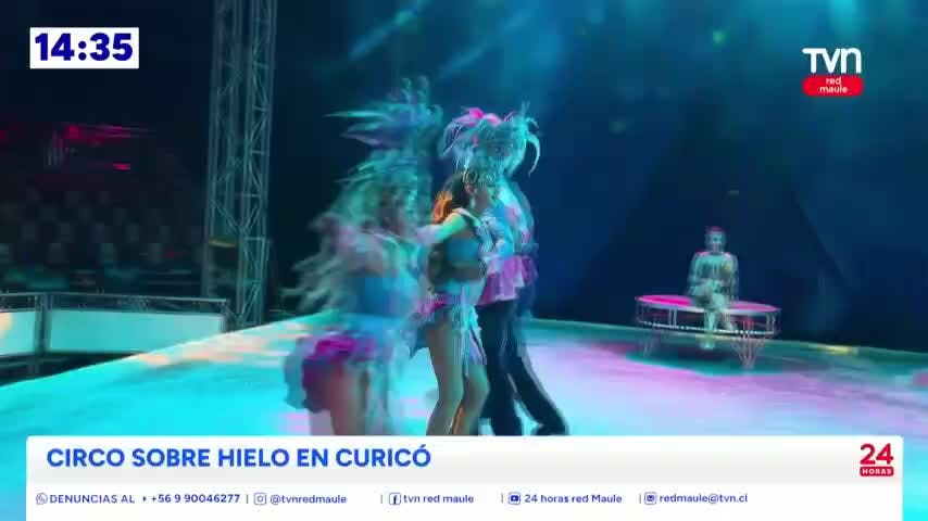 Circo sobre hielo llega a Curicó