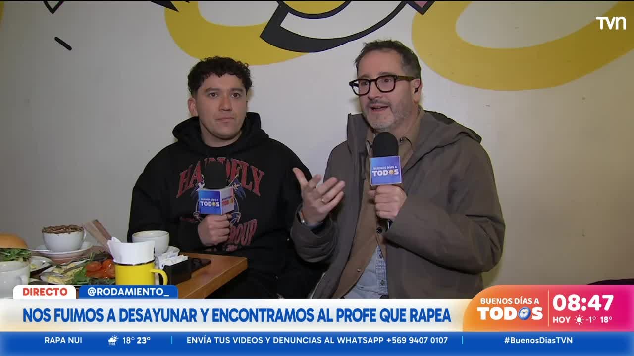 ¡Hace clases rapeando! Conversamos con el profesor que usa el rap para enseñar a sus alumnos