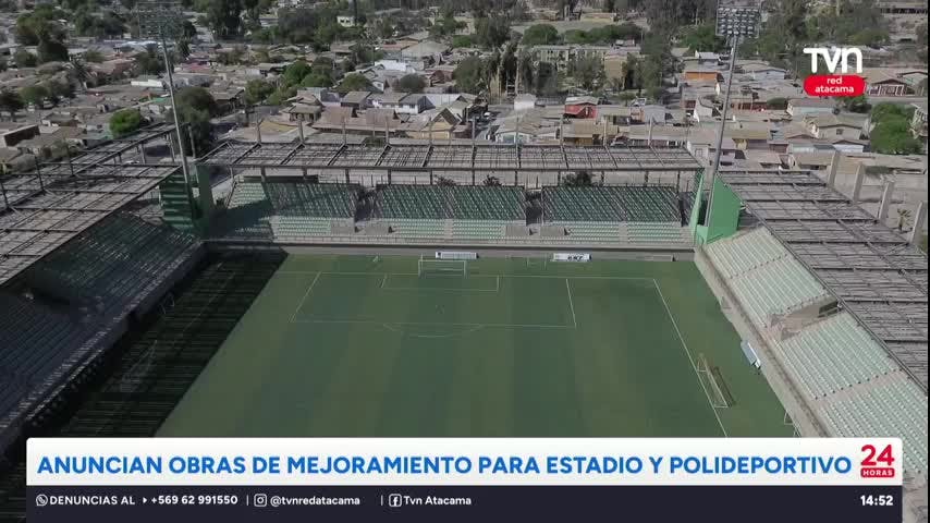 Anuncian obras de mejoramiento para Estadio y Polideportivo