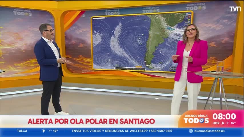 Frío extremo durante las mañanas: Santiago despertó con ola polar