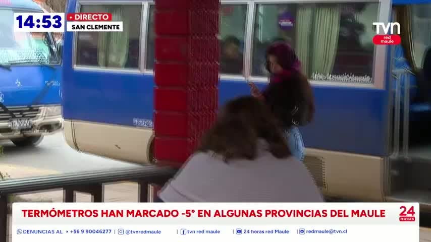 Frío extremo se instaló en el Maule hasta el lunes 6 de julio
