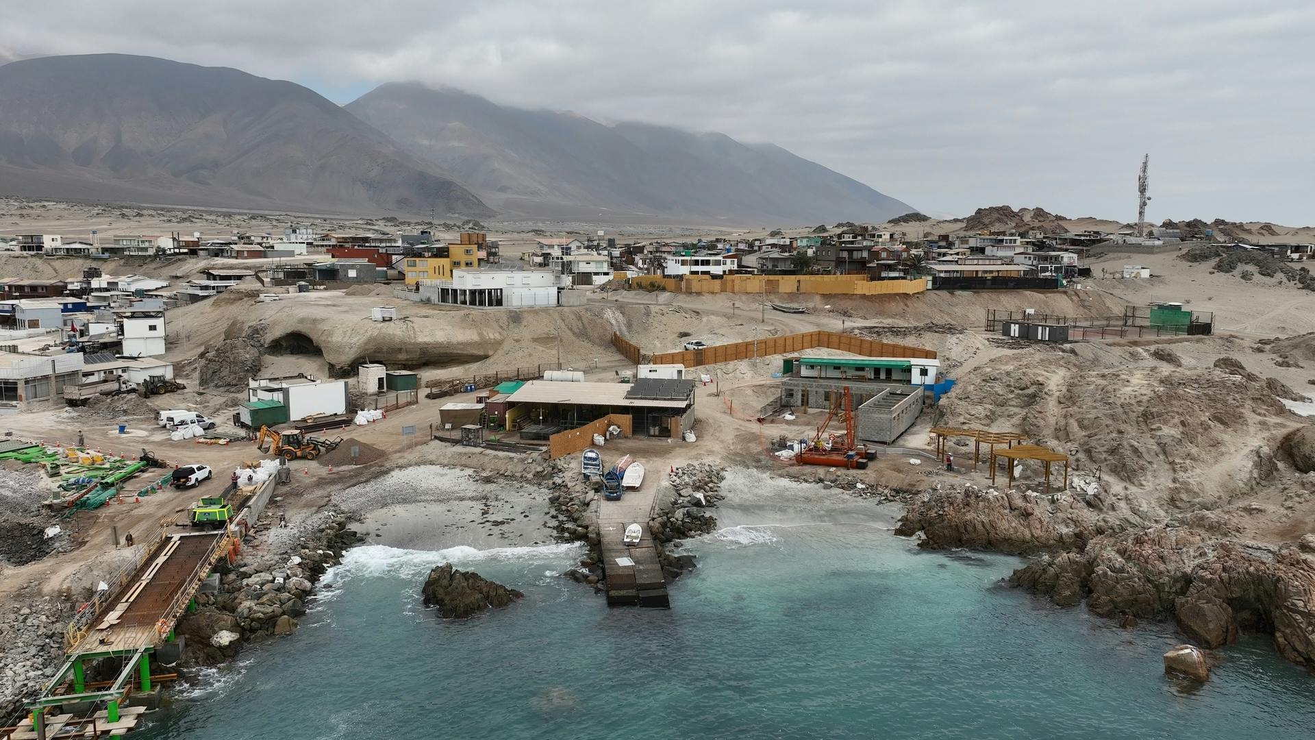 Síntesis regional de noticias: avanzan en obras de caleta Hornitos