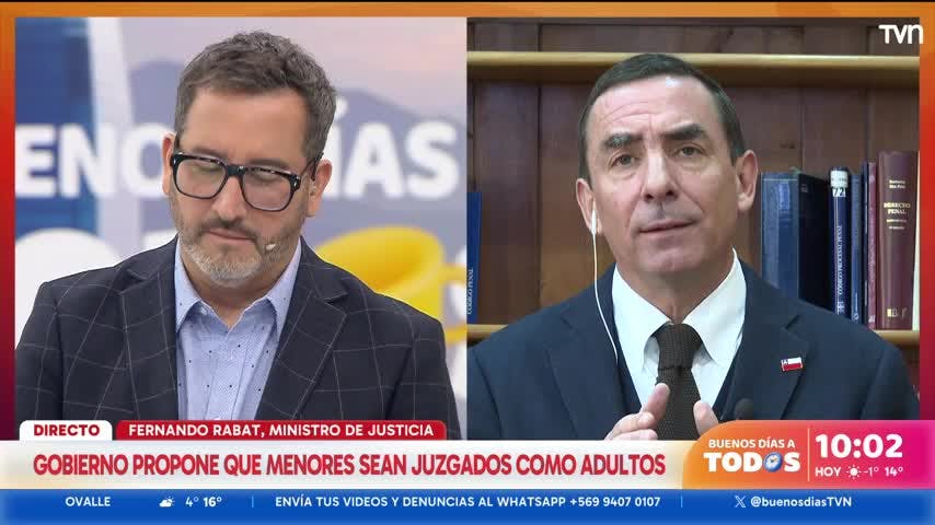 Gobierno propone que menores de edad sean juzgados como adultos: Ministro de Justicia detalla sanciones