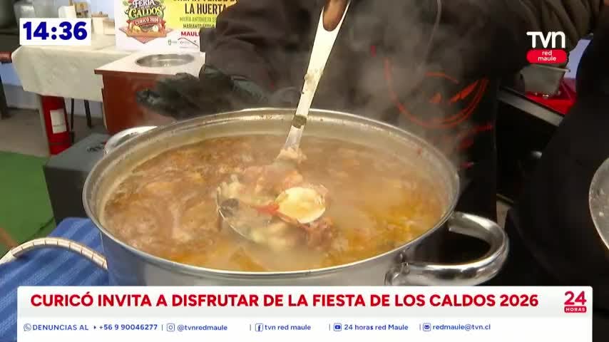 Curicó invita a disfrutar una nueva versión de la Fiesta de Los Caldos 2026