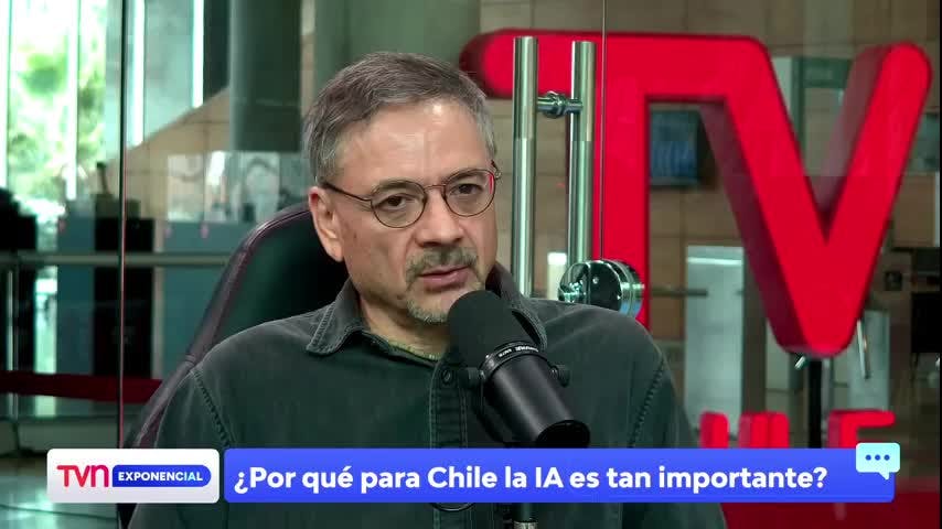 Chile frente a la Inteligencia Artificial con Álvaro Soto director del Cenia | TVN Exponencial -T1E3
