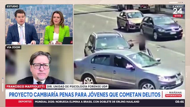 Experto prevé que bajar edad penal no impedirá uso de adolescentes en delitos