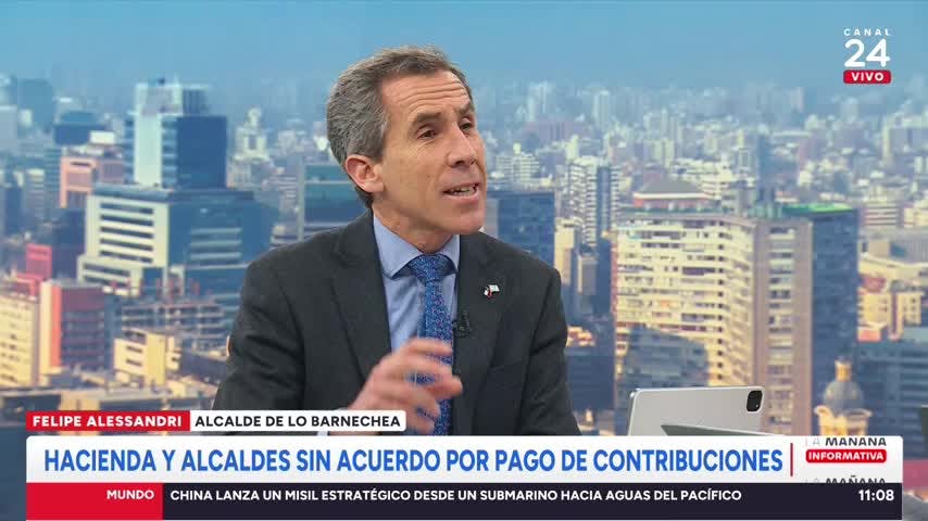 Alessandri por pago contribuciones: "Hay que eximir a todos los adultos mayores, sin distinción"