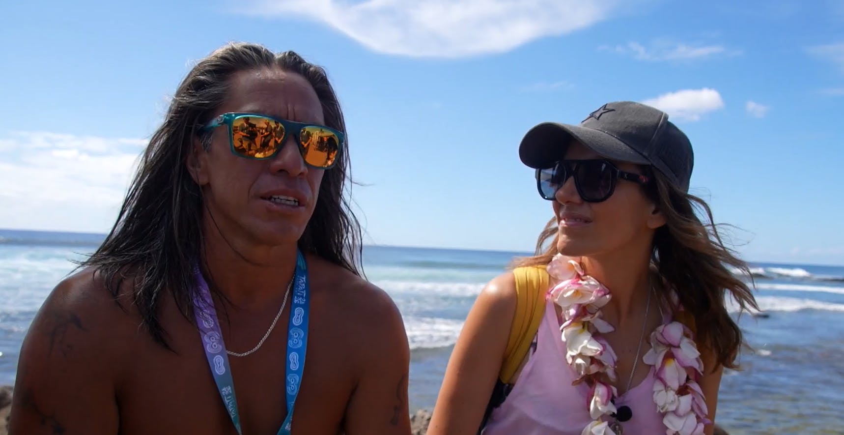 María Luisa fue hasta Hanga Roa: La joya de Rapa Nui