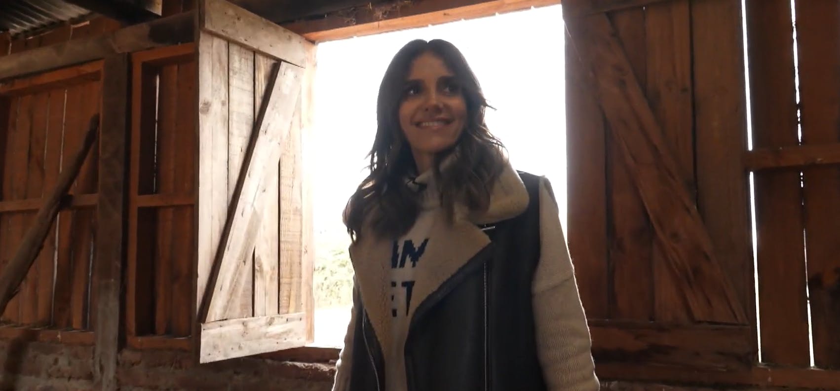 María Luisa conoce una familia que lleva una vida de campo en plena capital