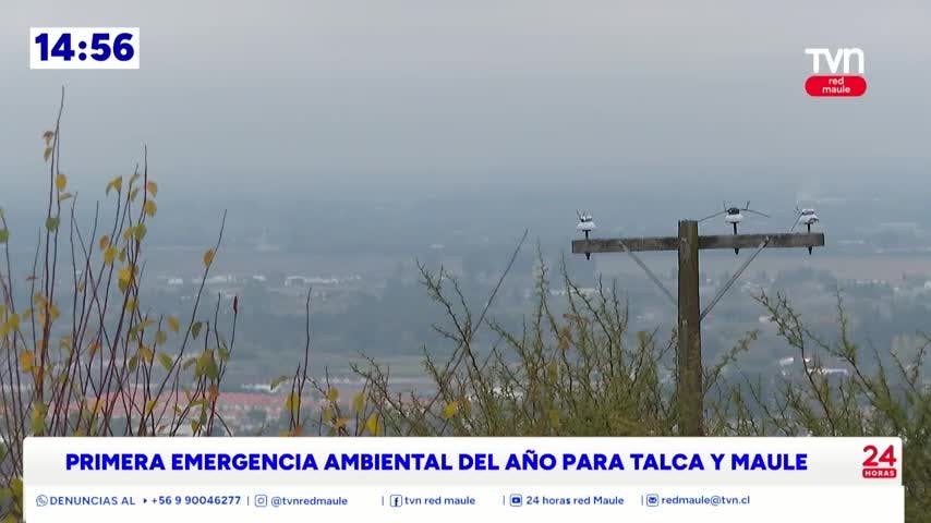 Emergencia sanitaria ambiental para Talca y Maule 