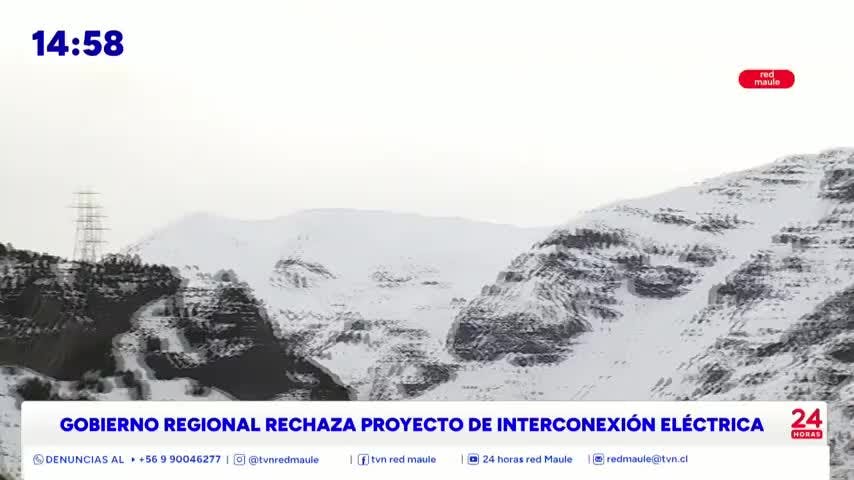 Gobierno Regional del Maule rechaza proyecto de interconexión eléctrica con Argentina