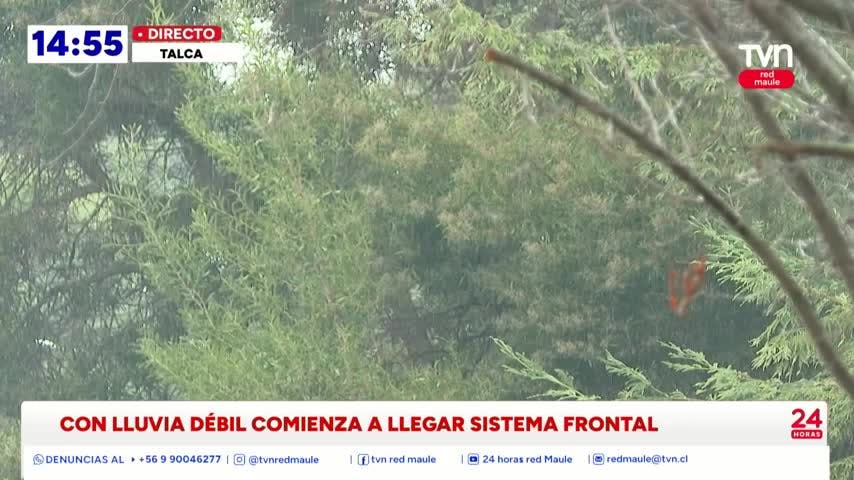 Hasta 50 mm de lluvia: Maule se prepara para un nuevo sistema frontal