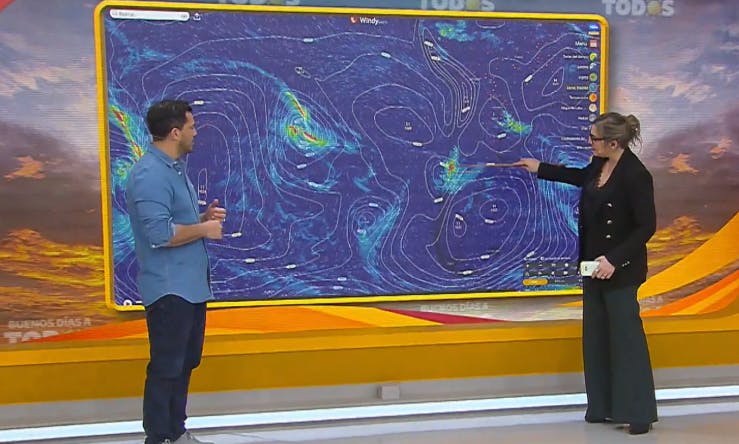 Viene con río atmosférico: Nuevo sistema frontal dejaría lluvias en gran parte del país 