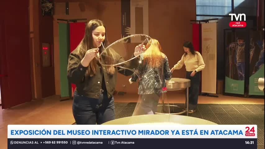 Exposición del Museo Interactivo Mirador ya está en Atacama