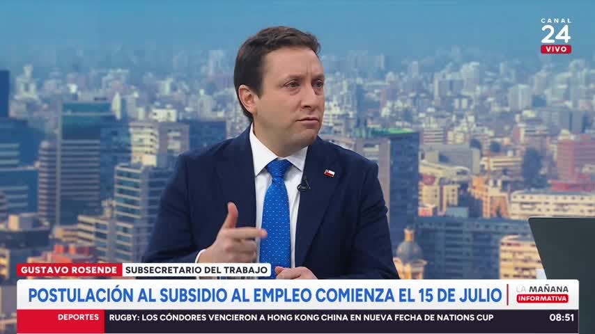 "Una gran ayuda para las pymes": Subsecretario del Trabajo explica nuevo subsidio al empleo