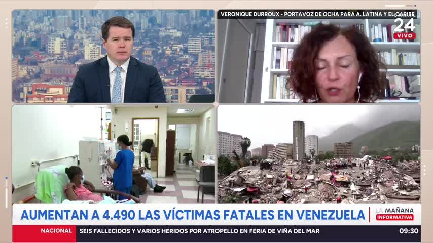 Veronique Durroux alerta por crisis en Venezuela: "Necesitamos seguir movilizando recursos y fondos"