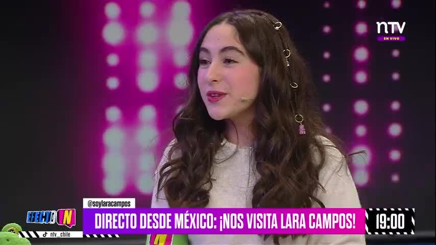 Entre risas, desafíos y anécdotas: Lara Campos brilló en Efecto N