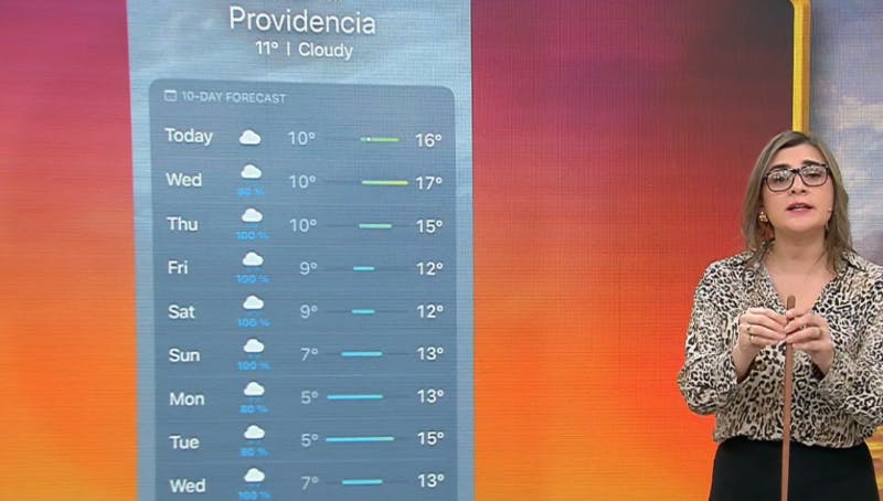 Aplicaciones vs meteorólogos: La aclaración de Arlette Chacón ante pronóstico de 7 días de lluvias 