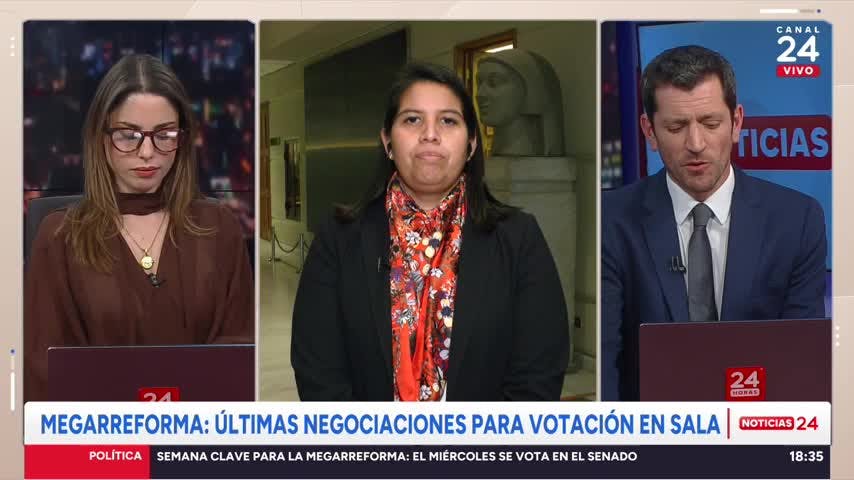 Senadora Balladares por megarreforma: “Cuando tengamos mayor inversión y desarrollo, entenderán que este proyecto estaba en la línea correcta”