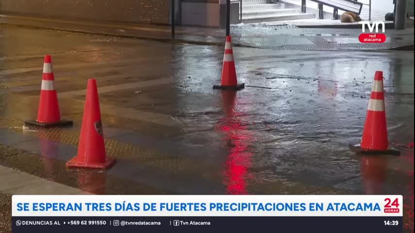 Atacama: Anuncian suspensión de clases por sistema frontal