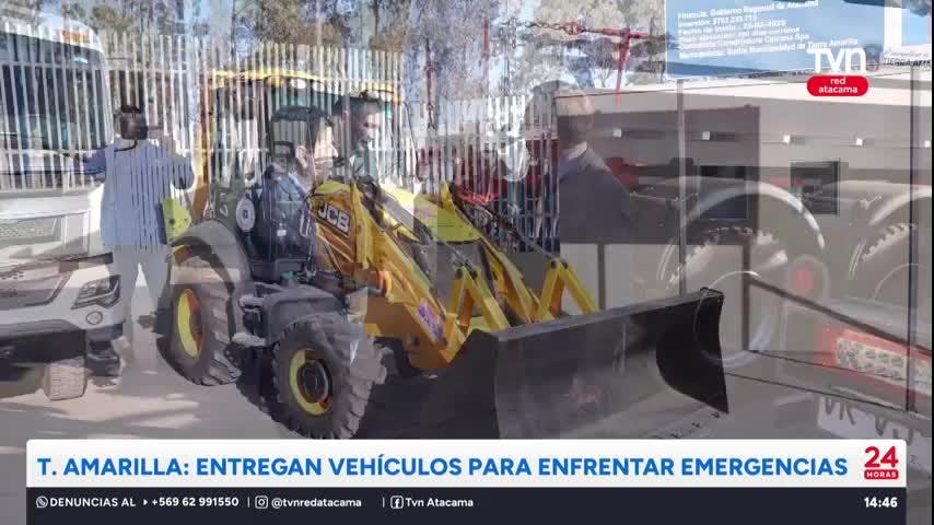 Tierra Amarilla: Entregan vehículos para enfrentar emergencias
