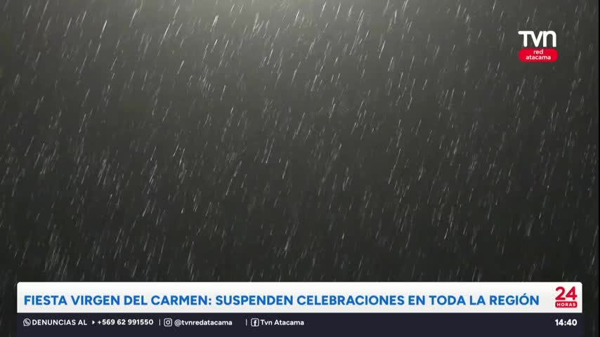 Fiesta de la Virgen del Carmen: Suspenden celebraciones en toda la región
