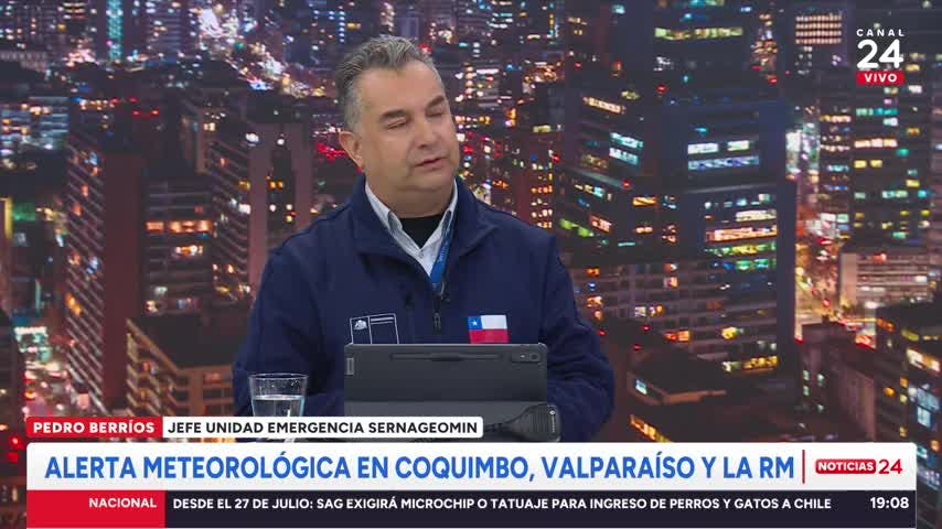 Sernageomin llama a no hacer "turismo de emergencia" en plena alerta