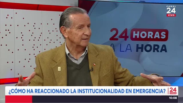 “La institucionalidad está funcionando”: Académico por medidas de prevención ante sistema frontal