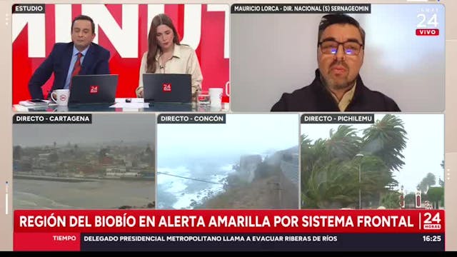 Director de Sernageomin ante focos de preocupación: "hay 3 zonas con peligros de remoción de masas"