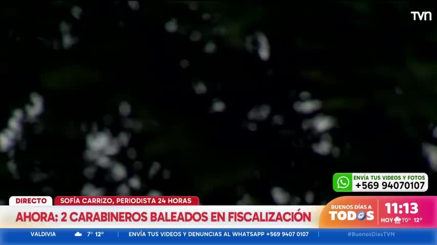 Violento ataque en Lo Espejo: balean a dos carabineros durante un control policial