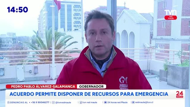 2% de recursos para emergencias en la región.