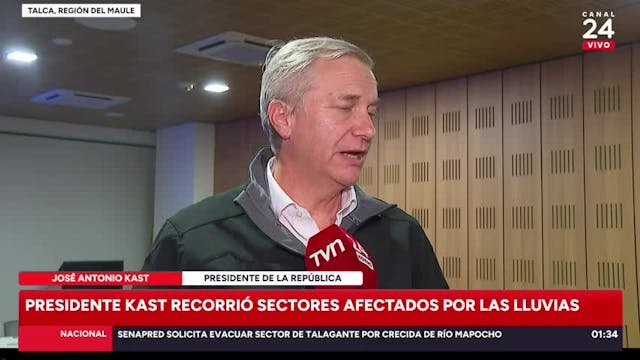 Presidente Kast hace balance del sistema frontal desde Talca