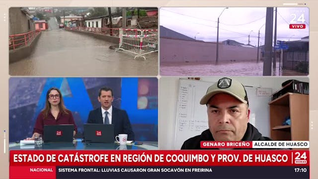 Alcalde de Huasco sobre personas afectadas en la zona “un vecino falleció en la calle”
