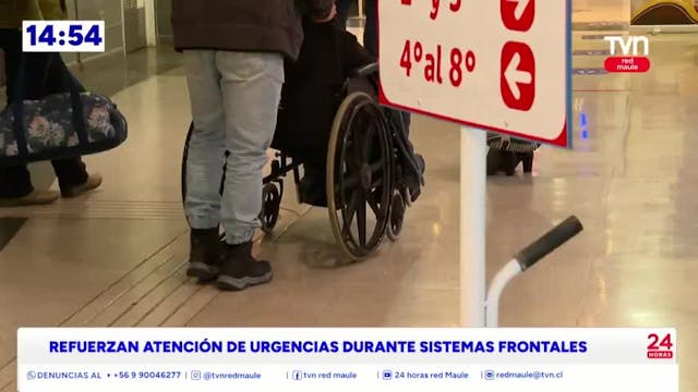 Atención de urgencia durante sistemas frontales