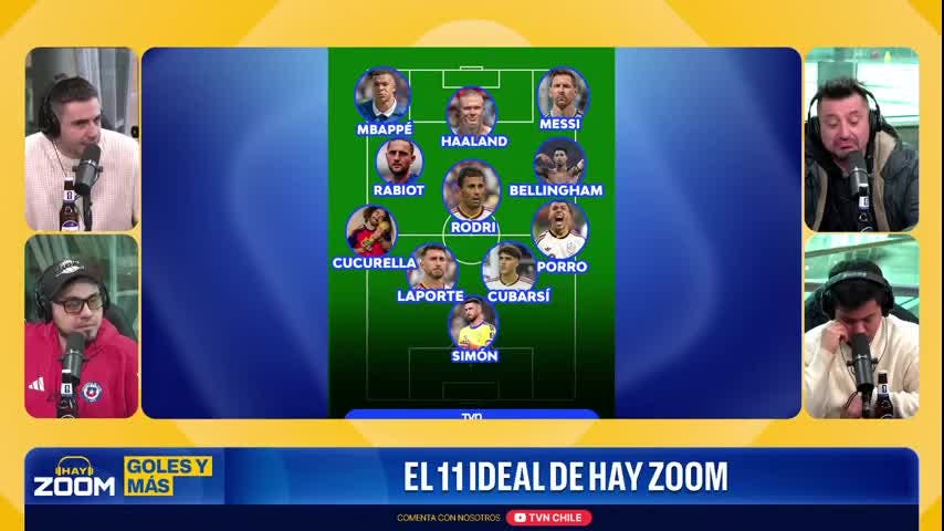 ¡El panel analiza el 11 Ideal de este mundial! | Hay  Zoom